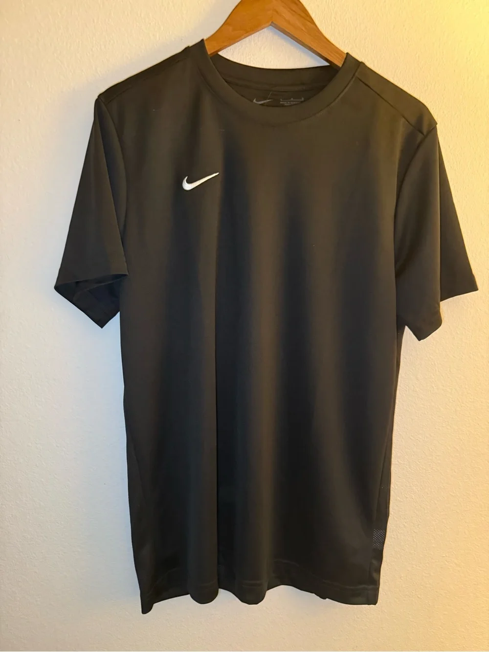 Nike Black Short Sleeve Dri-FIT Crew Tee